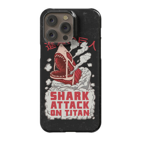 Shark Attack On Titan Phone Case